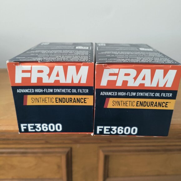 (2) Fram FE3600 Oil Filters - Picture 2 of 4